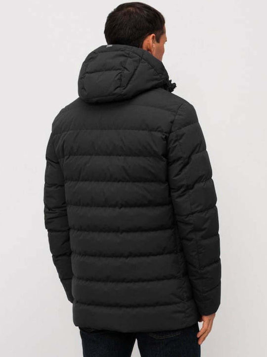 Μπουφάν Puffer Μαύρο