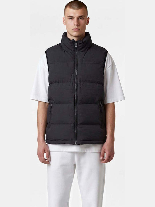 Без ръкави яке Puffer Черно
