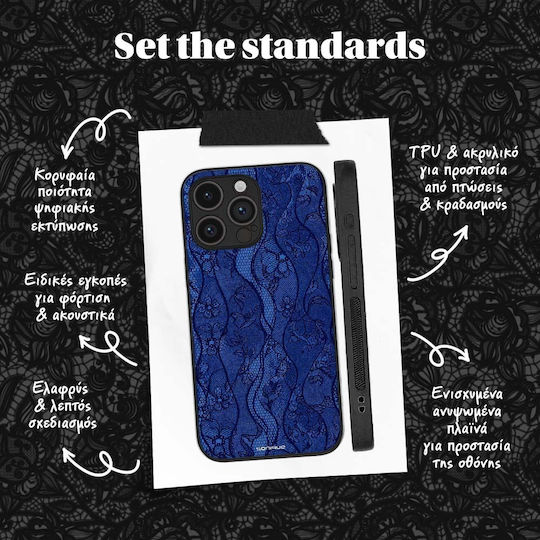 Sonique Diva Series Case Motorola Edge 50 Neo 5G Edge 60 Neo 5G Blue Lace