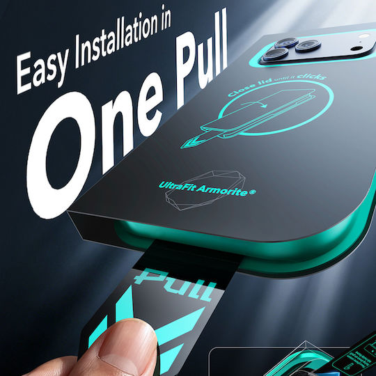 Esr Armorite Προστατευτικό Οθόνης Ultrafit 2 Τεμάχια Iphone 18 Pro Iphone 17 Pro Μαύρο