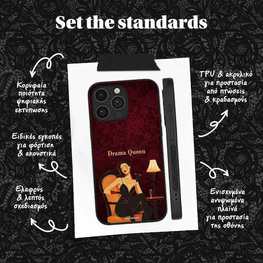 Sonique Diva Series Motorola Moto E13 4g Drama Queen Handyhülle