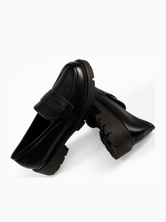 Women's Loafers in Black Colour