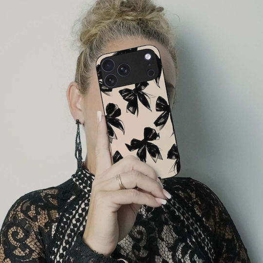 Husă Sonique Diva Series Motorola Edge 30 Neo 5G Neagră Cu Fundițe