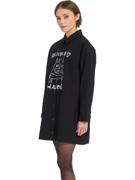 Dress Mini Σεμιζιέ Φόρεμα Black