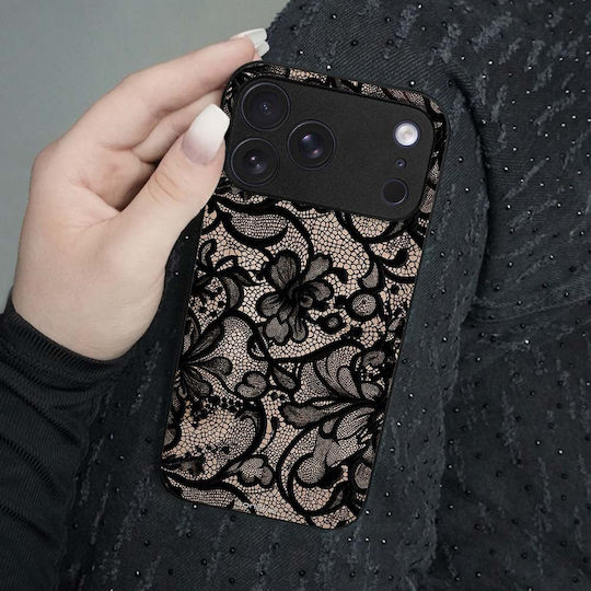 Sonique Diva Series Case Motorola Moto E13 4g Black Lace