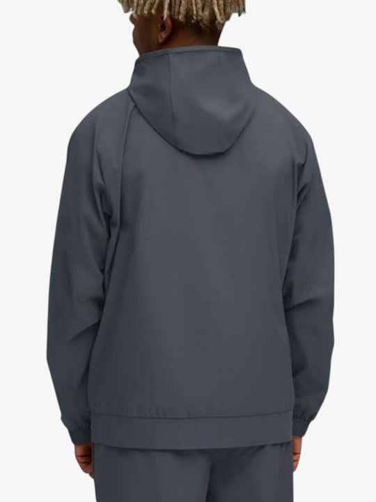 Woven Деним Яке Сив