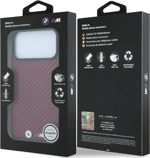 BMW Back Cover Burgund pentru Xiaomi 17 Pro