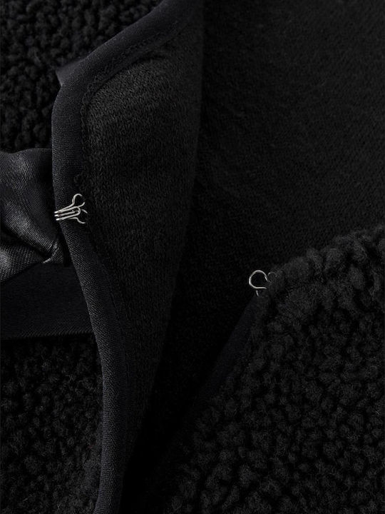 Детски елек плетен Black
