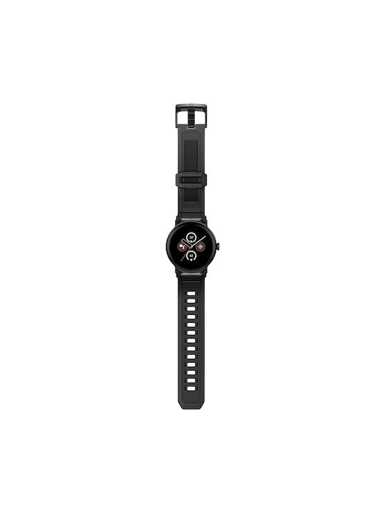 Spigen Robustes Tragbare Bänder Amp07600 Für Google Pixel Watch 5 Watch 4 Watch 3 45mm Schwarzes