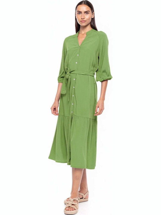 Pink Label Women's Maxi Caftan Beachwear Pink