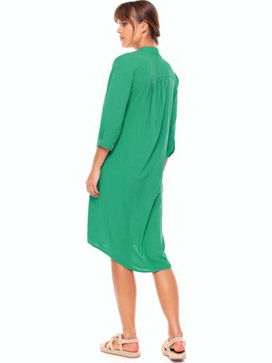 Pink Label Women's Green Beach Caftan