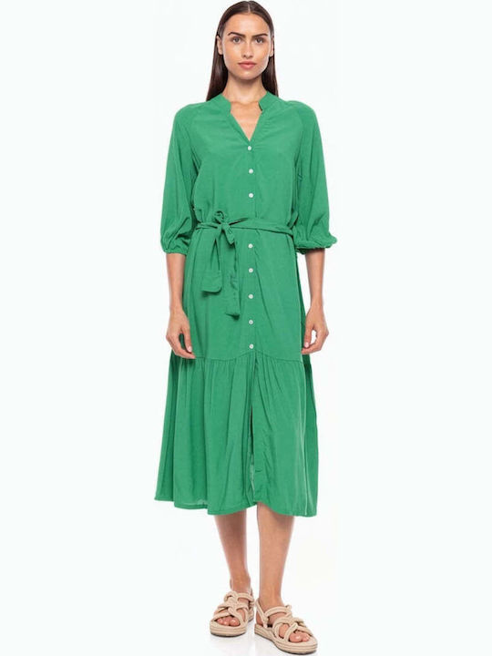 Pink Label Women's Maxi Caftan Beachwear Pink