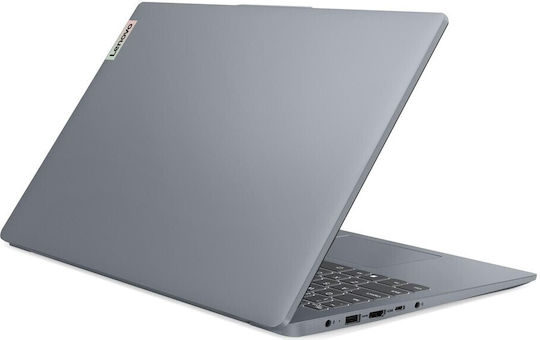 Lenovo Ideapad Slim 3 15AMN8 15.6" FHD (Ryzen 5-40/8GB/256GB SSD/Fără sistem de operare) Gri Arctic (Tastatură US)