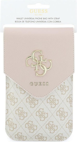 Guess Graines 4g + & Classic Logos Phone Case Pink
