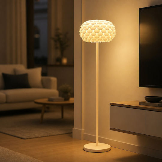 Floor Lamp H150cm White Floor Lamp H150cm White