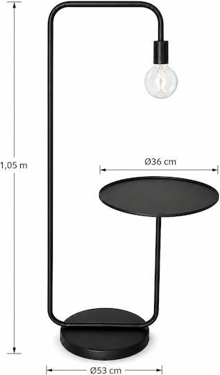 Bronzedesign Floor Lamp Black