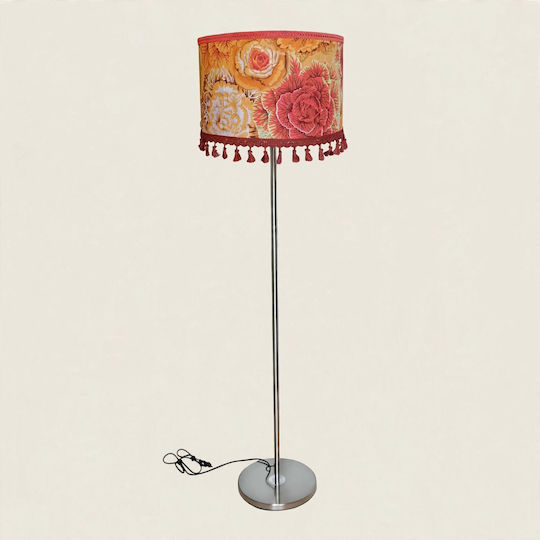 Orange Brassica Floor Lamp Orange