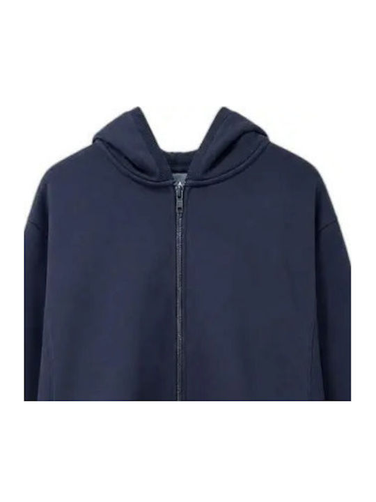 Men's Fleece Jacket Blue Crafted