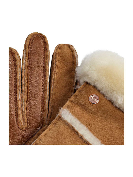 Braune Damen Handschuhe