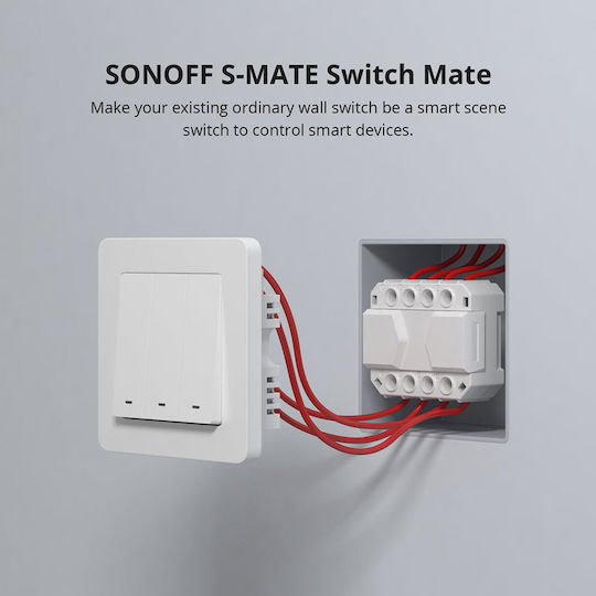 Sonoff S-mate Smart Switch 3 Καναλιών 16A