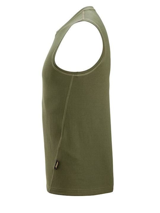 Snickers Workwear Männer Sicherheitsweste Khaki