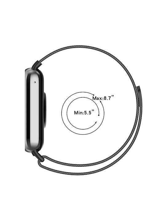 Xiaomi Band 10 Pro 9 Pro 8 Pro Xdfind Milan Magnetic Stainless Steel Watch Bracelet Pink