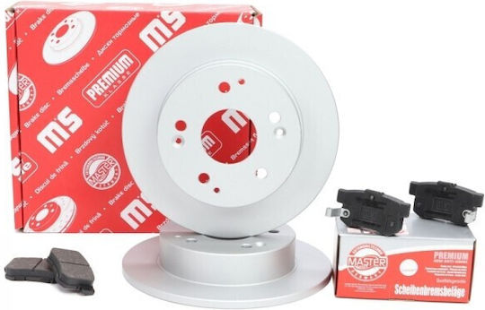 Set plăcuțe și discuri de frână spate Honda Civic 71750931