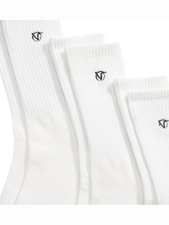 Vans Мъжки Чорапи White 3Pack