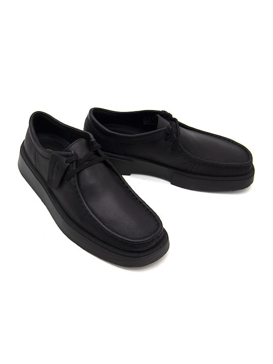 Torview Leather Men's Moccasins in Black Colour