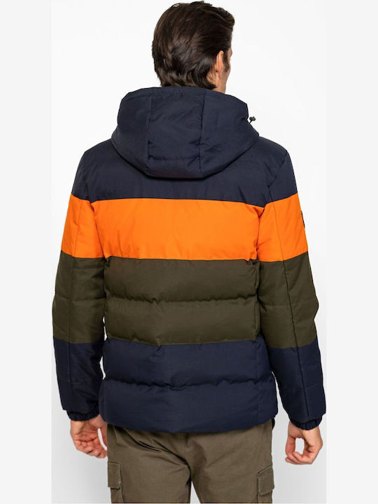 Geacă Puffer impermeabilă Orange