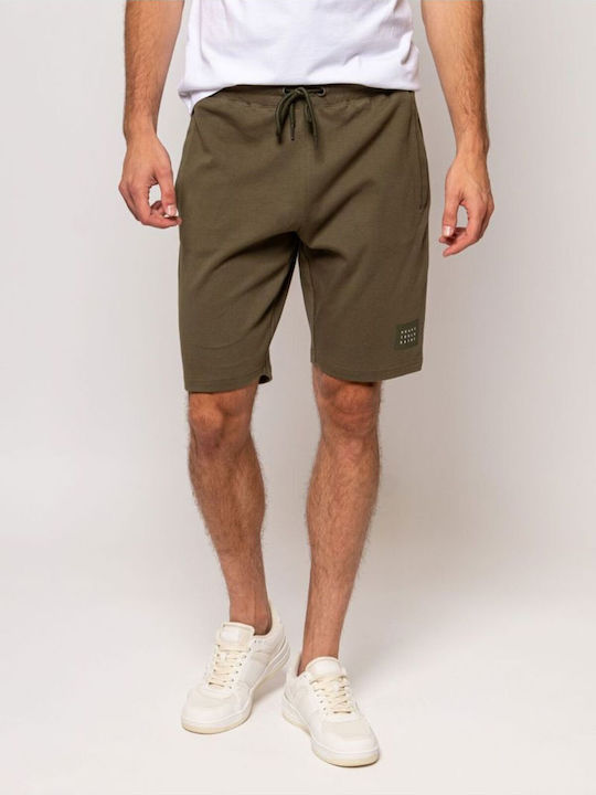 Pantaloni Scurți Bărbați Olive