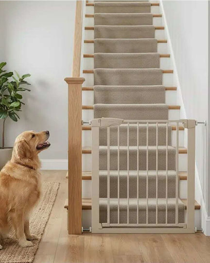 Luvion Security Door with Screws in Beige Colour 100cm