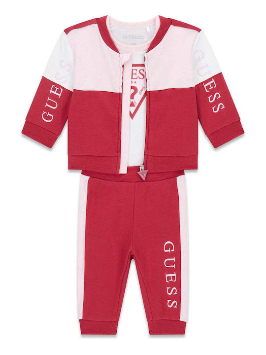 Kinderbekleidungssets 3Stücke Rot