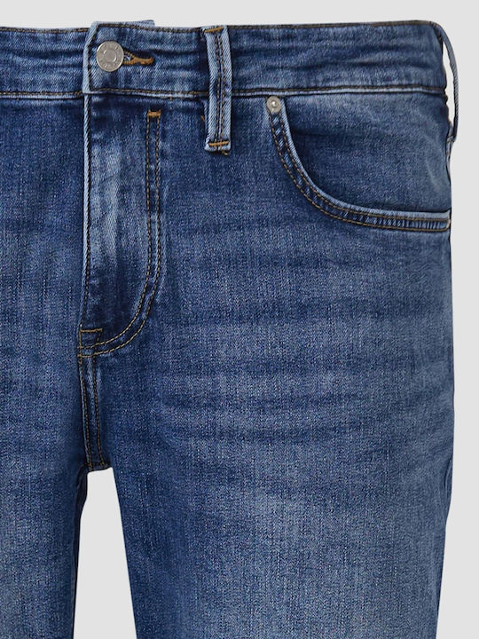 Casby Pantaloni de blugi pentru bărbați Relaxed Straight Fit Albastru