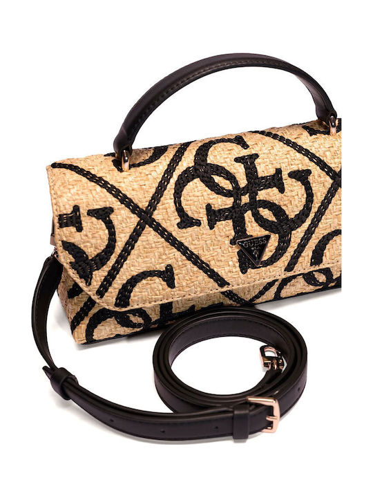 Kirsten Rattan Damenhandtasche Handtasche Schwarze