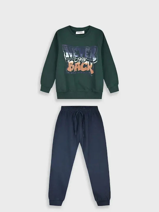 Kinder Sweatpants Set Schwarz
