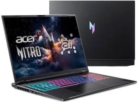 Acer Nitro 16 AI AN16-61 16" IPS QHD+ 180Hz (Ryzen AI 300 Series-9 365/16GB/1TB SSD/GeForce RTX 5070/No OS) (US Keyboard)
