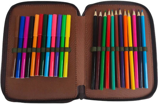 Must Team Filled Light Blue Pencil Case