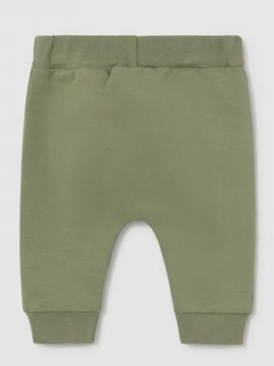 Kids Sweatpants Set Green 3 Pieces