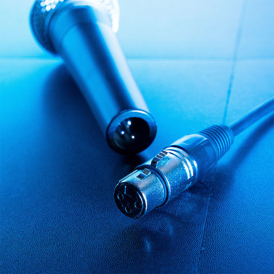 Plugger Кабел XLR мъжки - XLR женски Черен 0.6м PLUCABSXF3XM30M60EAS