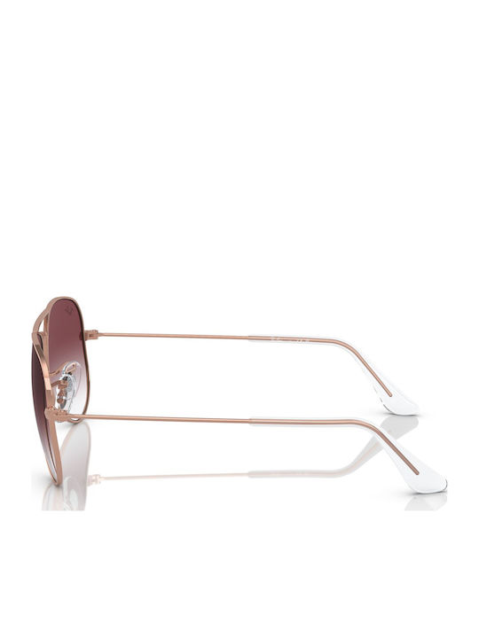 Ray Ban Sunglasses Rose Gold With Metallic Frame Ray Ban Sunglasses Rose Gold With Metallic Frame