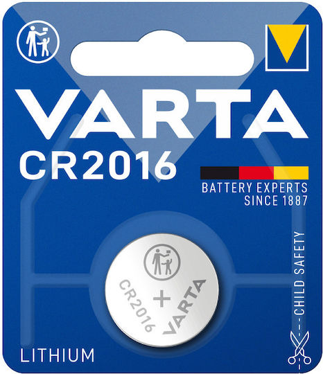 Varta Baterie Litiu Pentru Ceasuri CR2016 3V 1 Bucată
