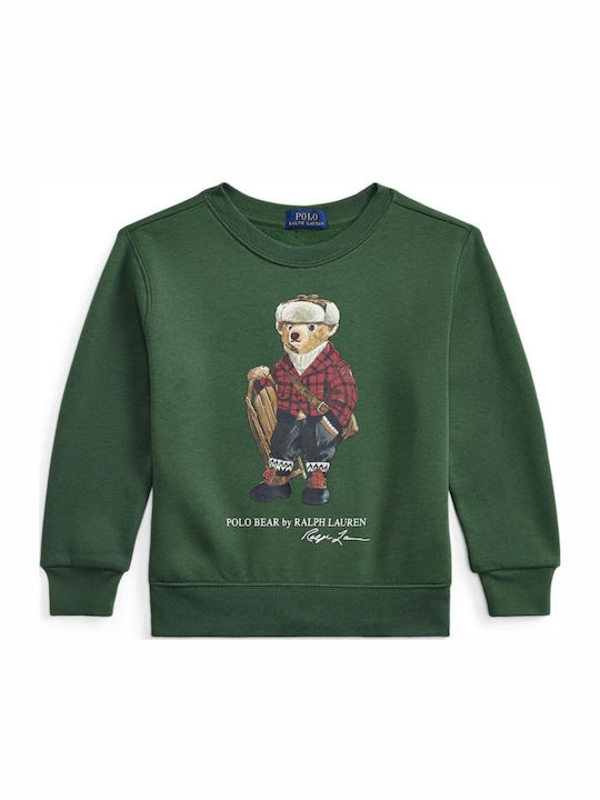 Kinder-Sweatshirt Grün Polo