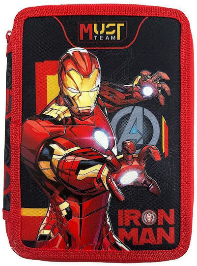 Must Team Avengers Iron Man Federmäppchen Gefüllt
