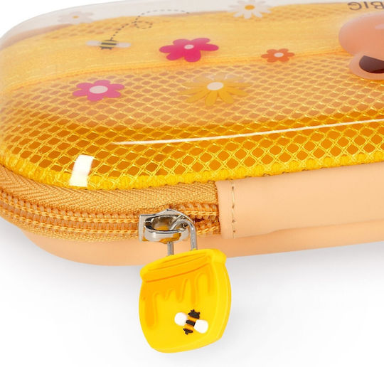 Legami Milano Pencil Case Cylinder Teddy Bear