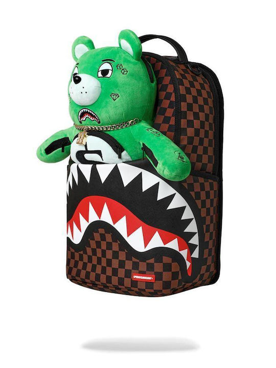 Sprayground Σχολική Τσάντα Πλάτης Γυμνασίου - Λυκείου BEAR POUCH 2N1 DLXSV