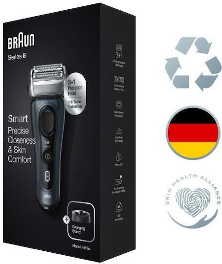 Braun Series 8 8413s Face Electric Shaver Rechargeable