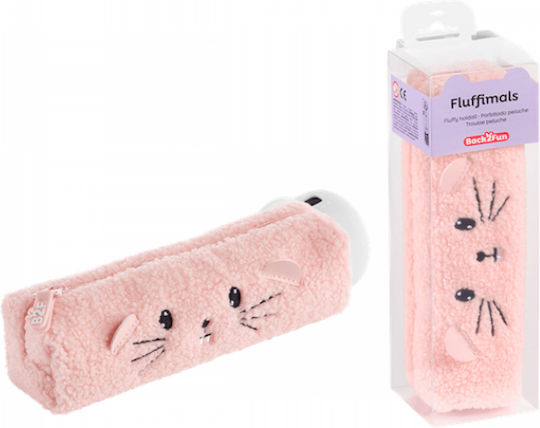 Friends Fluffy Friends Κασετίνα Ροζ Ποντικάκι