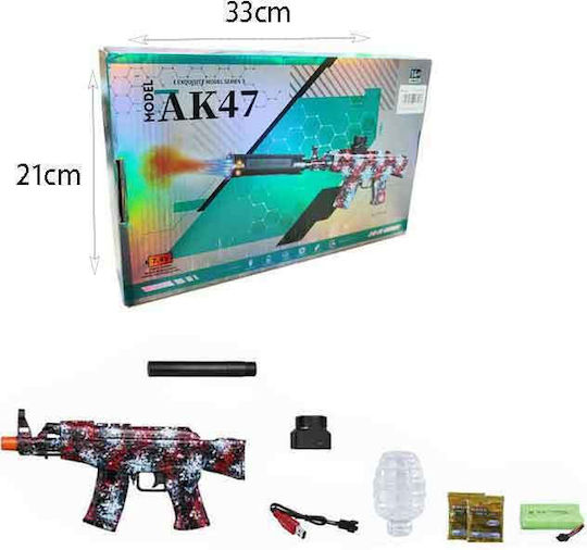 Ak47 Електрическо Гел Пистолет Детски Пистолет Различни Дизайни