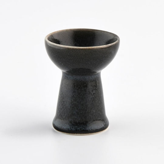 Duka Decorative Porcelain Bowl With Black Pedestal